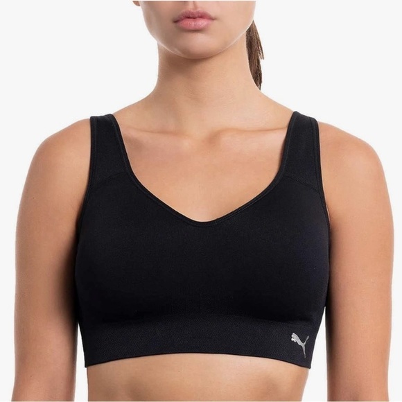 Puma Women's Performance 2 Pack Seamless Sports Bra - Picture 1 of 3